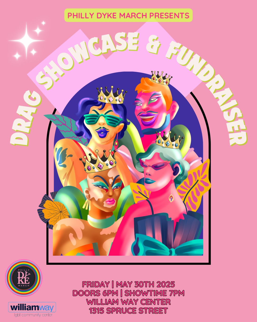 Drag Showcase flyer